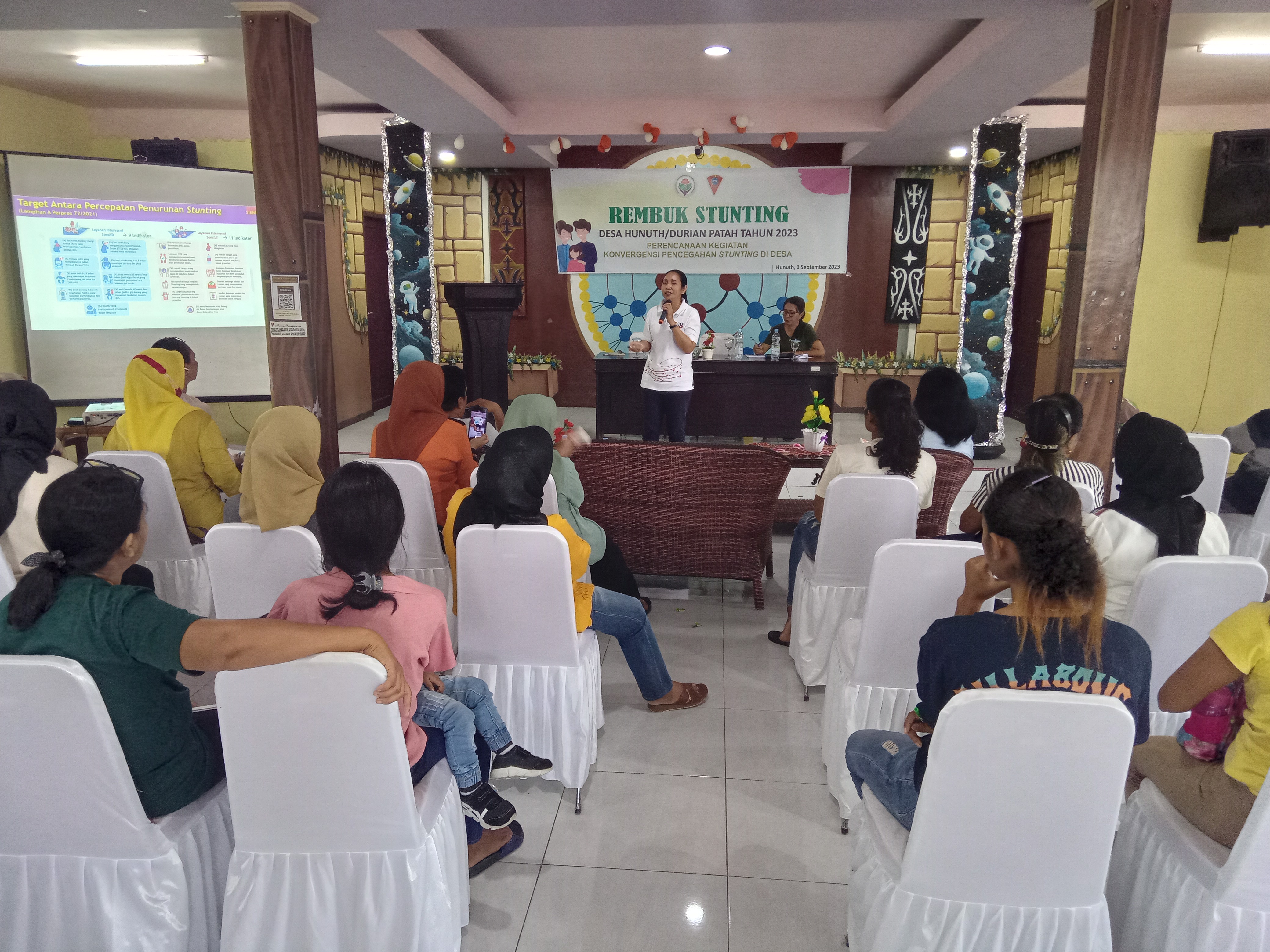 Rembuk Stunting, Upaya Tindak Lanjut Intervensi Pencegahan Stunting di Desa Hunuth